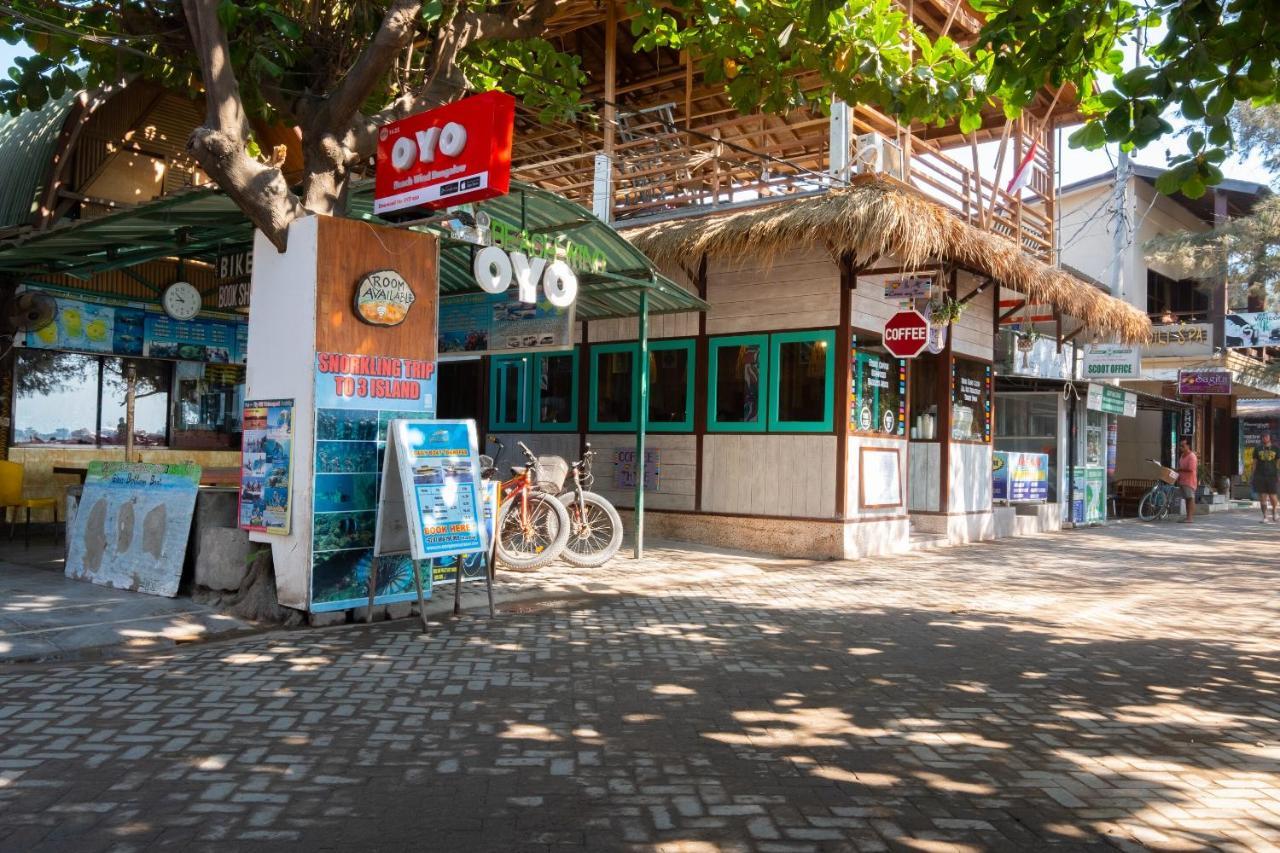 Oyo 1425 Beach Wind Bungalows Gili Trawangan Exterior photo