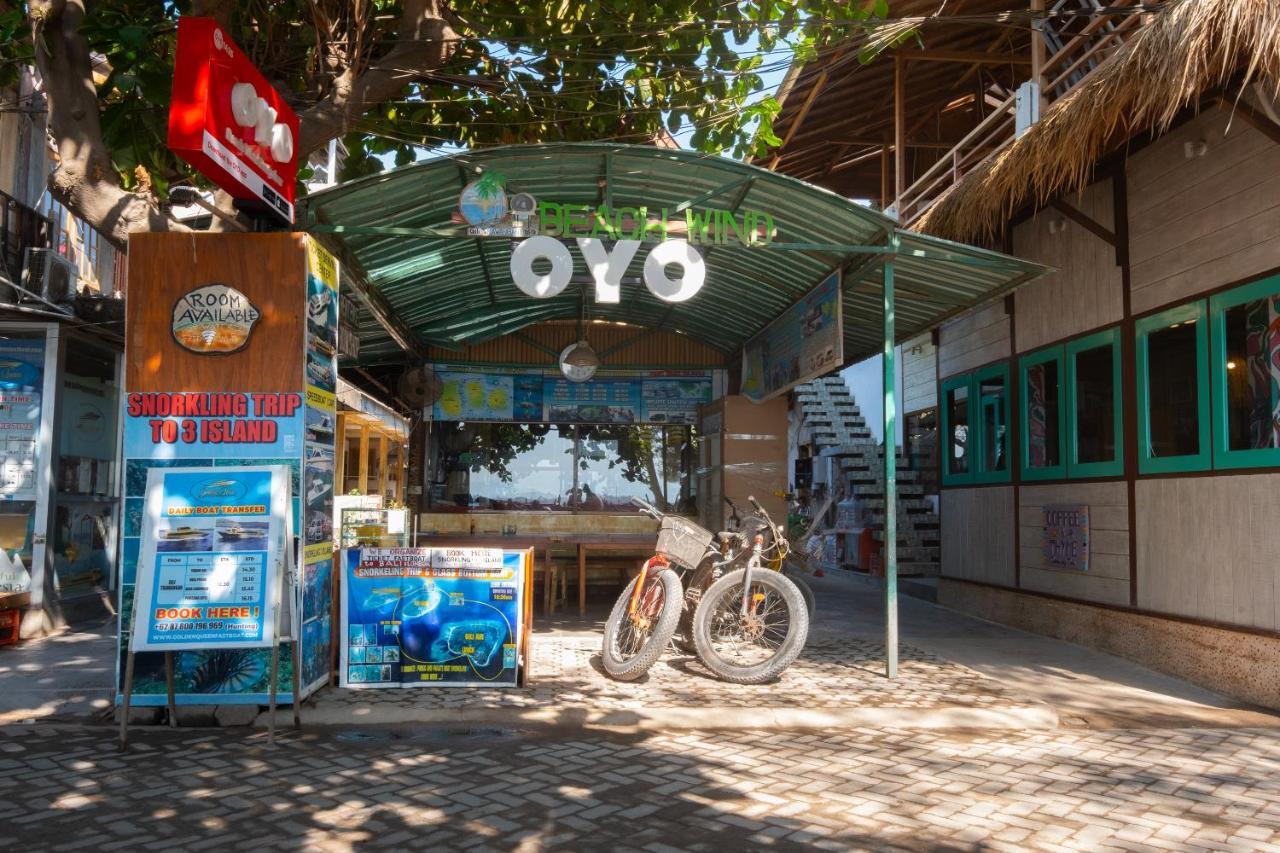 Oyo 1425 Beach Wind Bungalows Gili Trawangan Exterior photo